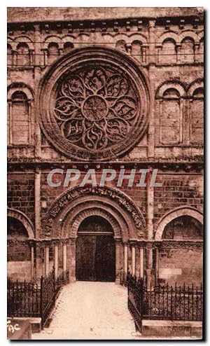 Carte Postale Ancienne Cognac Eglise Saint Leger