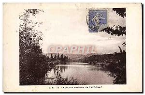 Carte Postale Ancienne Le Lot Aux Environs De Capdenac