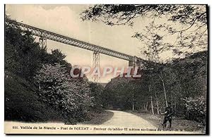 Carte Postale Ancienne Vallée de la Sioule Pont de Rouzat