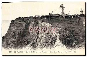 Carte Postale Ancienne Le Havre Cap de la Heve La Falaise