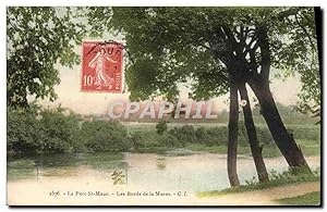 Carte Postale Ancienne Le Parc St Maur Les Bords De La Marne