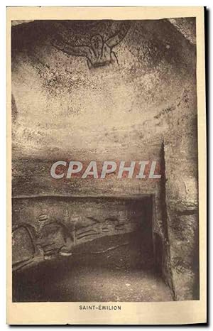 Bild des Verkufers fr Carte Postale Ancienne Saint Emilion zum Verkauf von CPAPHIL