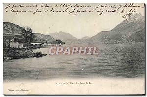 Carte Postale Ancienne Annecy Le Bout du Lac