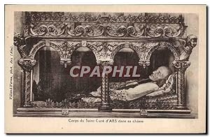 Carte Postale Ancienne Ars Corps du Saint Cure d'Ars Dans sa Chasse