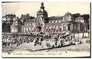 Carte Postale Ancienne Le Havre Le Casino Marie Christine