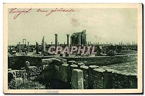 Carte Postale Ancienne Timgad vue générale