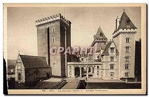 Bild des Verkufers fr Carte Postale Ancienne Pau Le Chteau Henri IV Entre principale zum Verkauf von CPAPHIL