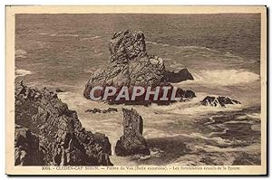 Carte Postale Ancienne Cleden Cap Sizun Pointe du Van Ecueils de la pointe