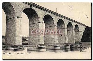 Carte Postale Ancienne Laval Le Viaduc
