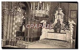 Carte Postale Ancienne Bruges Intérieur de la basilique du St Sang