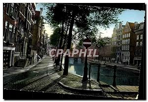 Carte Postale Moderne Amsterdam OZ Voorburgwal