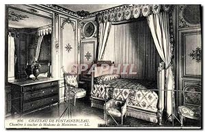Image du vendeur pour Carte Postale Ancienne Chteau de Fontainebleau Chambre a coucher de Madame de Maintenon mis en vente par CPAPHIL