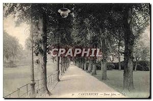 Carte Postale Ancienne Canterbury Dane John