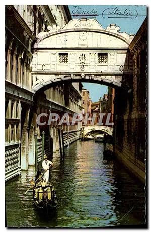 Carte Postale Moderne Venezia Ponte dei Sospiri