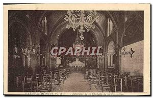 Carte Postale Ancienne Paray Le Monial Intérieur de la chapelle de la Visitation
