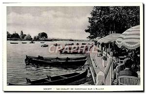 Image du vendeur pour Carte Postale Ancienne Vichy Le Chalet De Canotage Sur L'Allier mis en vente par CPAPHIL