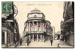 Carte Postale Ancienne Bordeaux Théâtre français