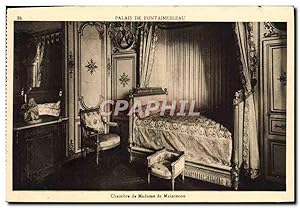 Image du vendeur pour Carte Postale Ancienne Palais De Fontainbleau Chambre de Madame de Maintenon mis en vente par CPAPHIL