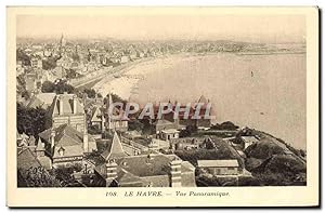 Carte Postale Ancienne Le Havre vue Panoramique