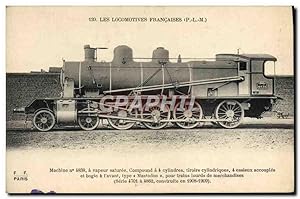 Bild des Verkufers fr Carte Postale Ancienne Train Locomotive Machine 4838 a vapeur saturee zum Verkauf von CPAPHIL