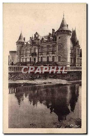 Carte Postale Ancienne Nieuil Château