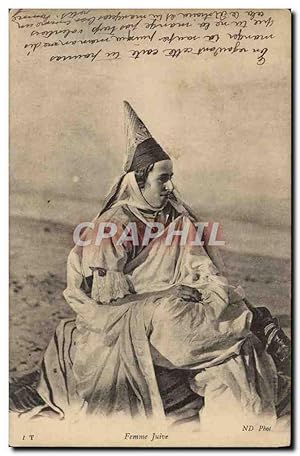 Carte Postale Ancienne Judaica Juif Femme juive