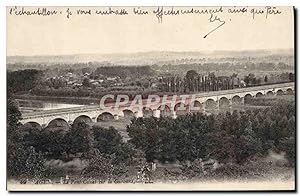 Carte Postale Ancienne Agen Le Pont Canal Sur La Garonne