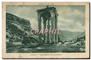 Carte Postale Ancienne Annot Monument Historique