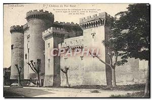 Carte Postale Ancienne Tarascon Le Château du Roi Rene
