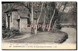 Image du vendeur pour Carte Postale Ancienne Rambouillet Le Parc les Coquillages et la Riviere mis en vente par CPAPHIL