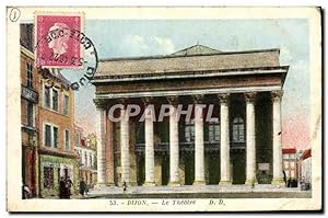 Carte Postale Ancienne Le Théâtre Dijon