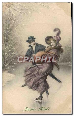 Image du vendeur pour Carte Postale Ancienne Sports d'hiver Patinage Femme mis en vente par CPAPHIL