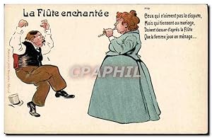 Image du vendeur pour Carte Postale Ancienne La flute enchantee Illustrateur mis en vente par CPAPHIL