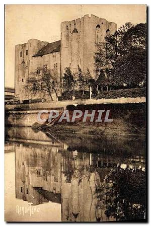 Carte Postale Ancienne Donjon de l'ancien château de Niort