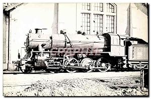 CARTE PHOTO Castres Hermann Train Locomotive