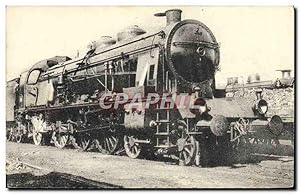 Carte Postale Ancienne Train Locomotive du Sud Est MAchine 6332