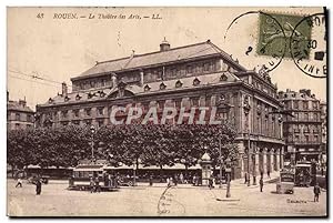 Image du vendeur pour Carte Postale Ancienne Thtre des Arts Rouen mis en vente par CPAPHIL