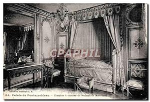Image du vendeur pour Carte Postale Ancienne Palais de Fontainebleau Chambre a Coucher de Madame de Maintenon mis en vente par CPAPHIL