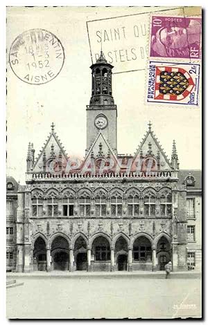 Carte Postale Moderne Saint Quentin L'Hôtel De Ville