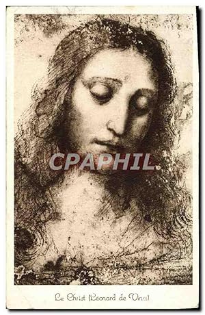 Image du vendeur pour Carte Postale Ancienne Le Christ Leonard de Vinci mis en vente par CPAPHIL