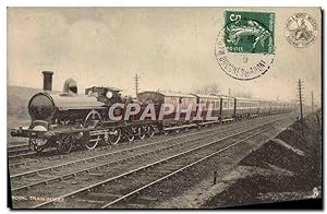 Carte Postale Ancienne Train Locomotive Roayl Train en 1887