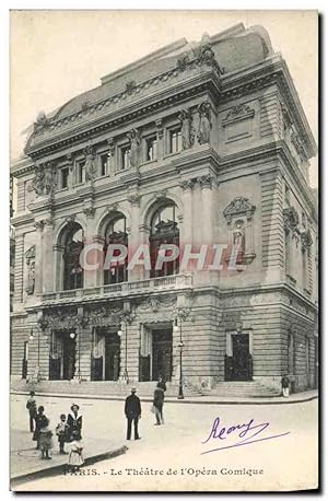 Image du vendeur pour Carte Postale Ancienne Thtre de l'Opera Comique Paris mis en vente par CPAPHIL