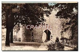 Carte Postale Ancienne Laon Porte de Soissons