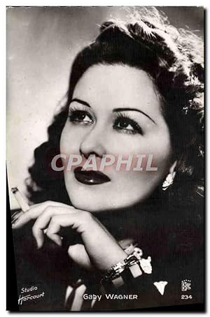 Seller image for Carte Postale Moderne Cinema Gaby Wagner for sale by CPAPHIL