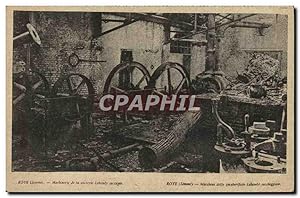 Image du vendeur pour Carte Postale Ancienne Roye Somme Machinerie de la sucrerie Lebandy saccagee mis en vente par CPAPHIL