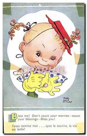 Bild des Verkäufers für Carte Postale Ancienne Illustrateur Enfant Mabel Lucie Attwell zum Verkauf von CPAPHIL