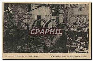 Image du vendeur pour Carte Postale Ancienne Roye Machinerie de la Sucrerie Lebaudy saccagee mis en vente par CPAPHIL