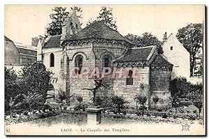 Carte Postale Ancienne Laon La Chapelle des Templiers