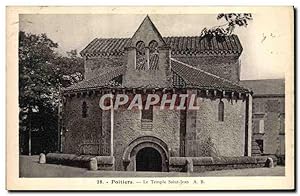 Carte Postale Ancienne Poitiers Le Temple Saint Jean