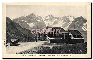 Carte Postale Ancienne Le Lautaret Chalet Hôtel et la Meije Dauphine